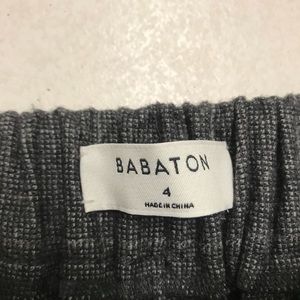 BABATON WOOL PANTS
